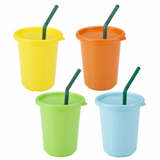 Colourful tumblers