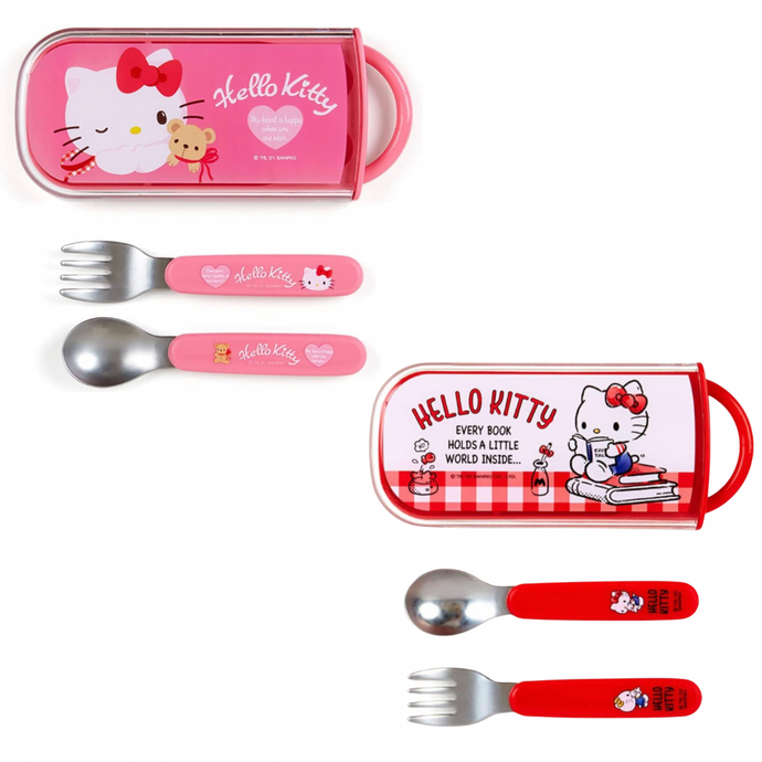 Hello kitty spoon & fork